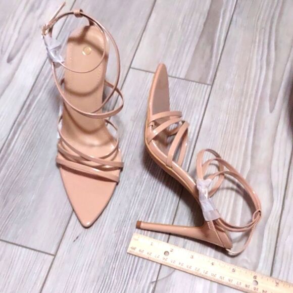 (41-1905) 🔥3/$20🔥  Mysoft Women's Sexy Pointed Toe Strappy  Sz 8 - Picture 6 of 11